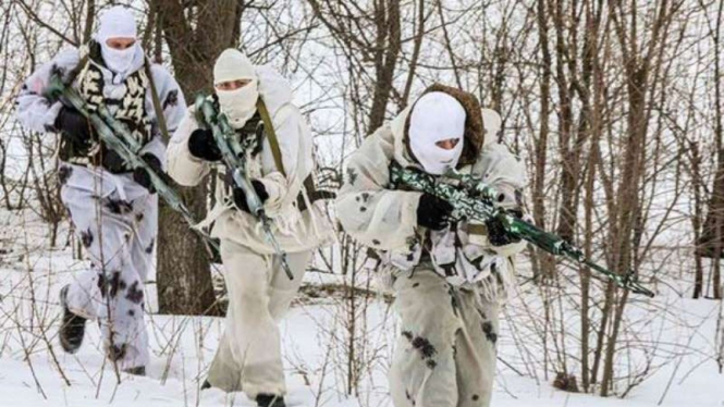 VIVA Militer: Pasukan penembak runduk (sniper) militer Rusia