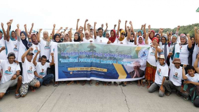 Relawan Komunitas Nelayan Pesisir Sulawesi Selatan dukung Ganjar jadi capres