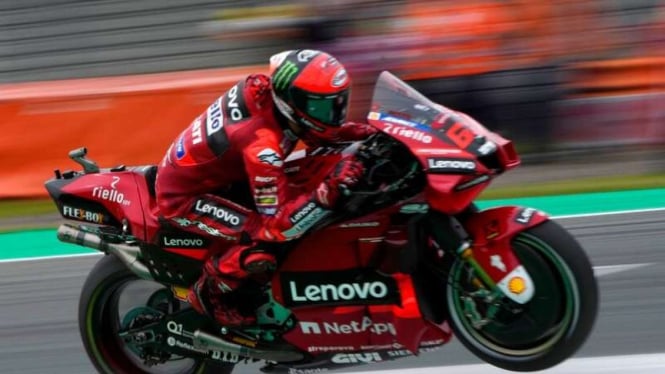 Pembalap Ducati, Francesco Bagnaia.
