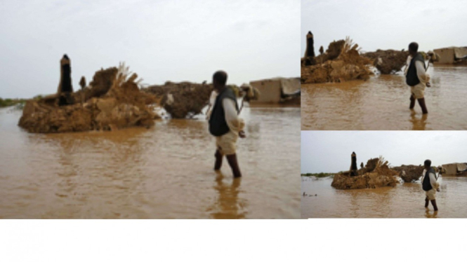 Hujan deras dan banjir di Sudan 