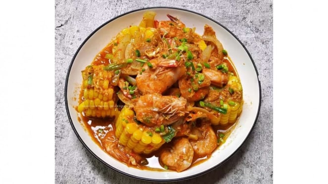 Resep Udang Saus Padang