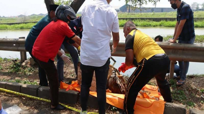 Penemuan mayat tanpa identitas di Jalan Kali Bayur, Kota Tangerang