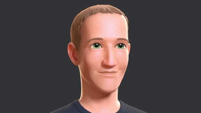 Avatar Pendiri Meta Mark Zuckerberg.
