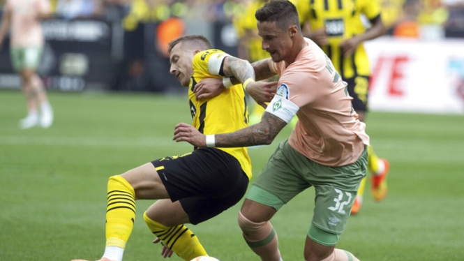 Borussia Dortmund vs Werder Bremen di Bundesliga 2022/2023