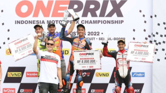 Reynaldi Pradhana Sukses Double Winner Kelas Oneprix 1 Expert