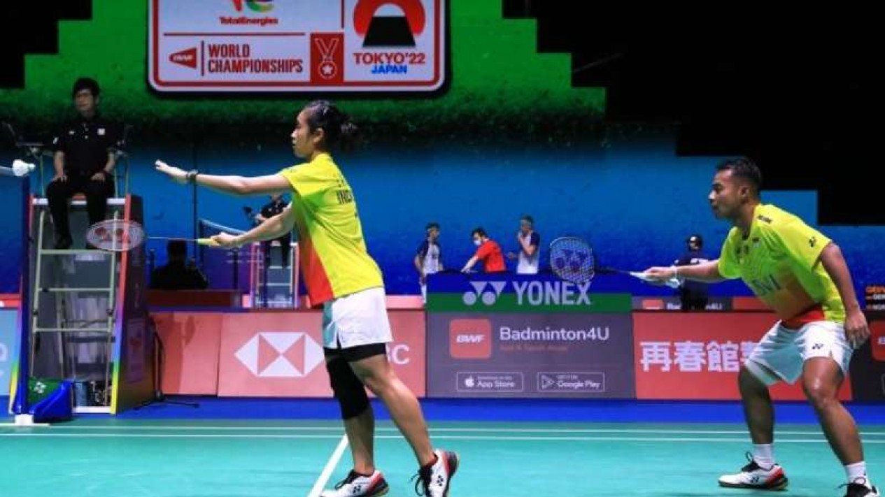 Foto Kata Rehan Lisa Usai Debut Apik Di Kejuaraan Dunia Bwf