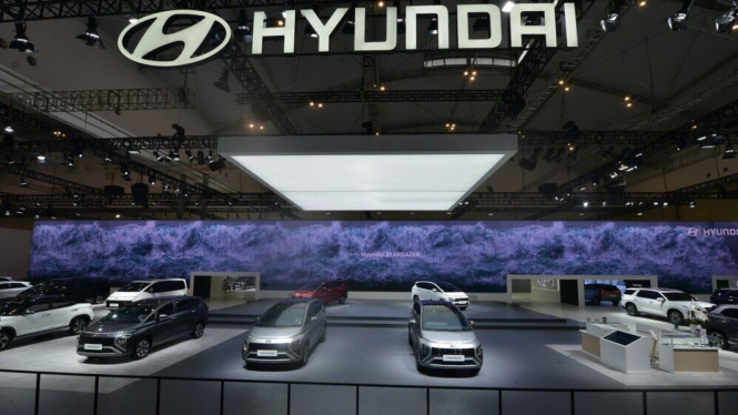 Booth Hyundai di GIIAS 2022