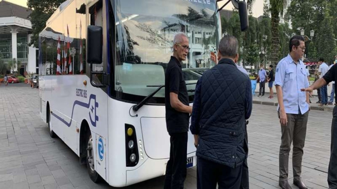 Bus listrik akan beroperasi di Bandung