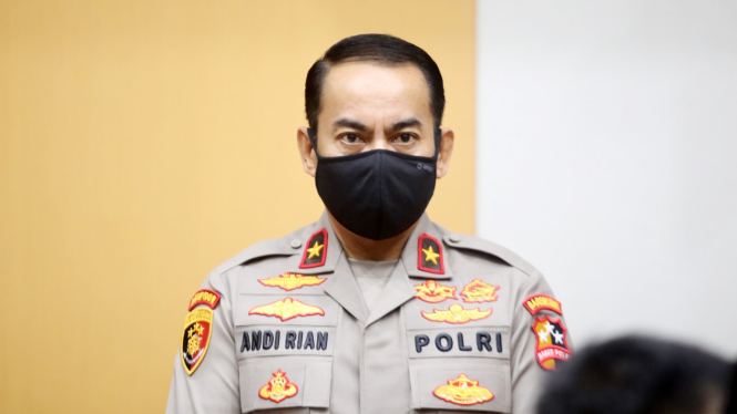 Direktur Tindak Pidana Umum Bareskrim Polri, Brigadir Jenderal Polisi Andi Rian