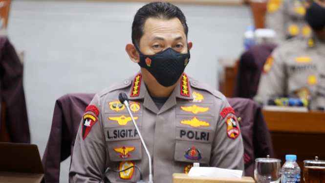 Kapolri Jenderal Listyo Sigit Prabowo
