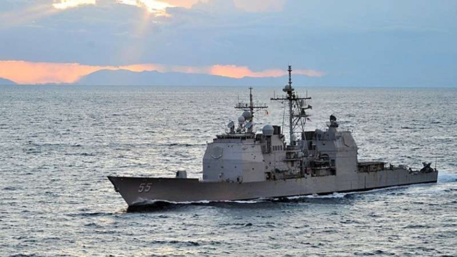 VIVA Militer: Kapal perang Angkatan Laut AS, USS Leyte Gulf (CG-55)