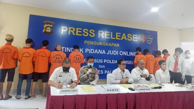 Polisi Ciduk 2 Youtuber Promosikan Situs Judi Online.