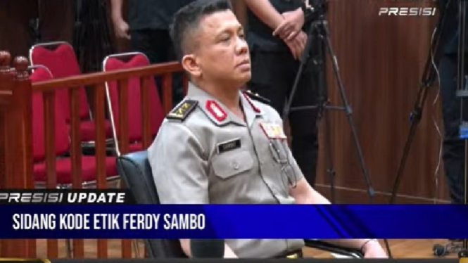 Irjen Ferdy Sambo jalani sidang etik