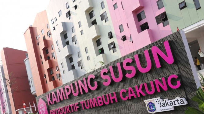 Kampung Susun Produktif Tumbuh di Cakung, Jakarta Timur.