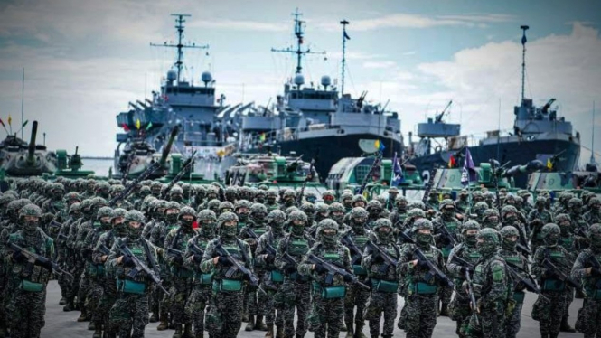 VIVA Militer: Pasukan tempur militer Taiwan.