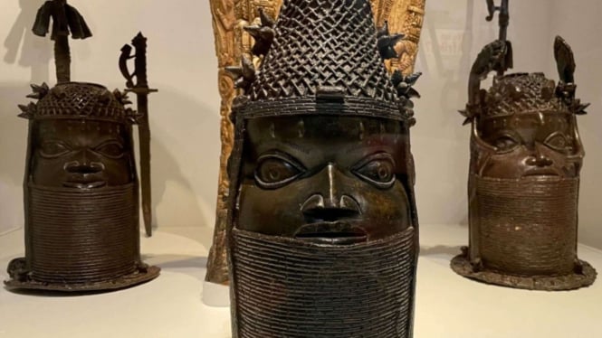 Artefak Benin Bronzes Nigeria