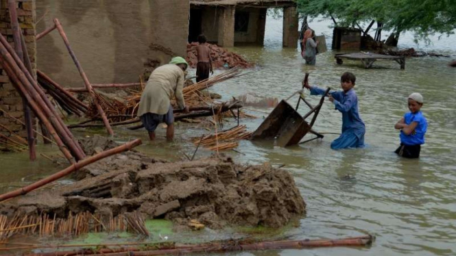 Pakistan darurat banjir, Agustus 2022