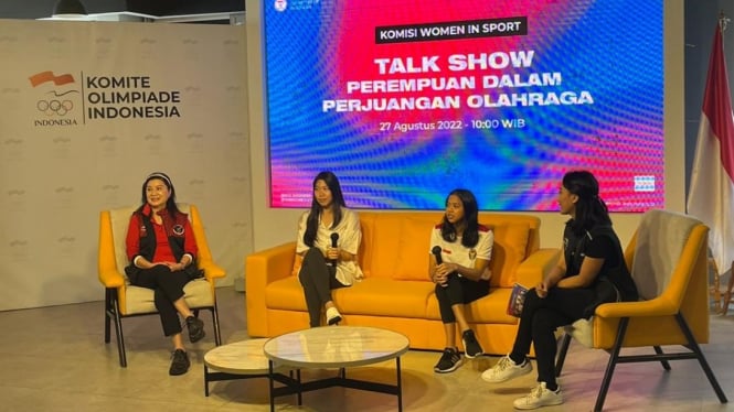 Komisi Women in Sport NOC Indonesia menggelar talkshow