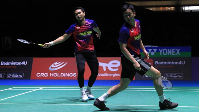 Mohammad Ahsan/Hendra Setiawan di Kejuaraan Dunia 2022