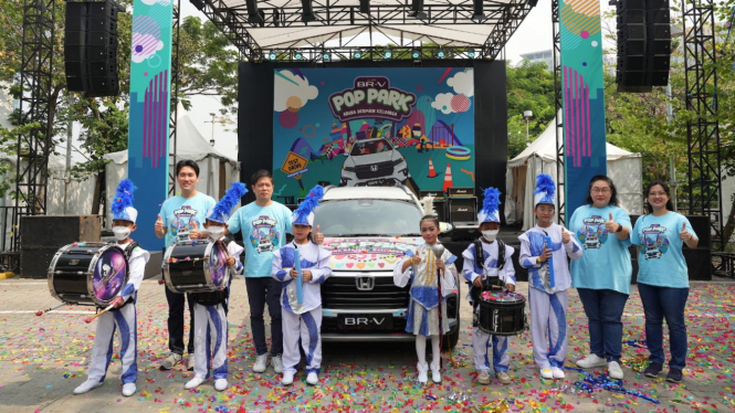 Acara Honda BR-V Pop Park di Summarecon Mall Bekasi.