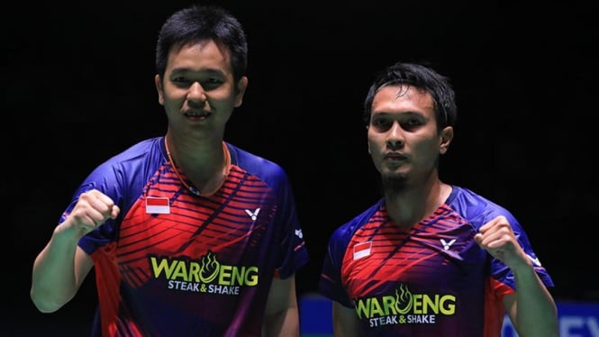 Mohammad Ahsan/Hendra Setiawan di Kejuaraan Dunia 2022