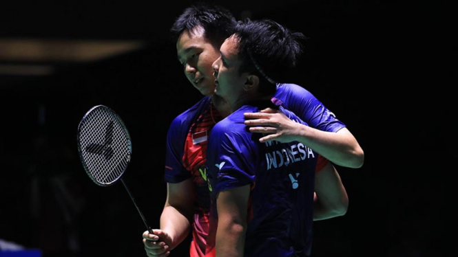 Mohammad Ahsan/Hendra Setiawan di Kejuaraan Dunia 2022