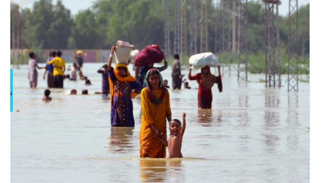 Banjir bandang di Pakistan