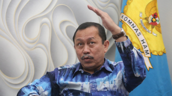 Ketua Komnas HAM Ahmad Taufan Damanik