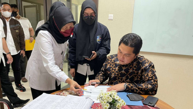 Menteri BUMN Erick Thohir