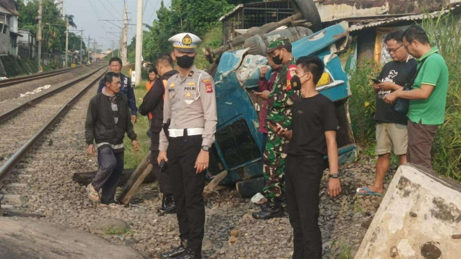 Kecelakaan kereta di Bogor