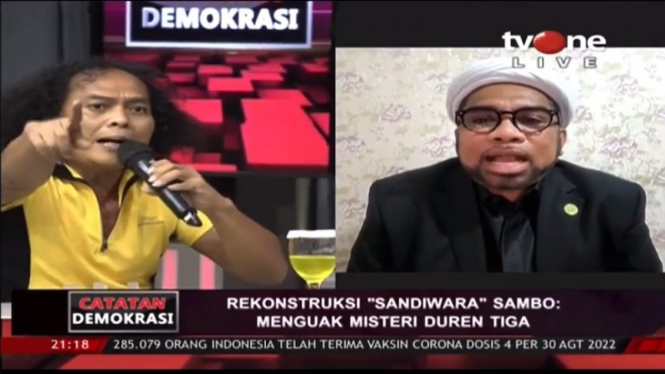 Debat Panas Deolipa vs Ali Mochtar Ngabalin di Catatan Demokrasi tvOne