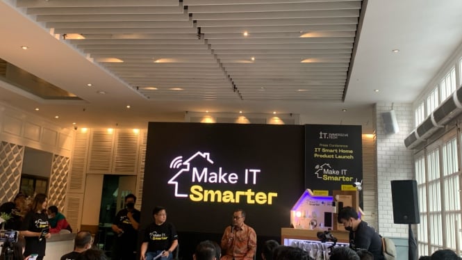 Peluncuran Ekosistem Smart Home IT di Jakarta, Rabu, 31 Agustus 2022.