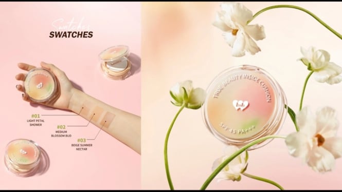 barenbliss cushion dengan nama True Beauty Inside Cushion.