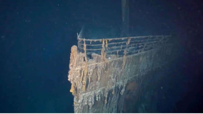 Así es el nuevo look del Titanic, que lleva 110 años hundiéndose