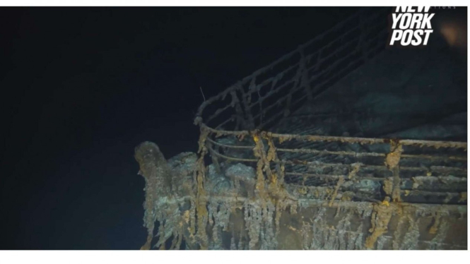 Penampakan terbaru kapal Titanic