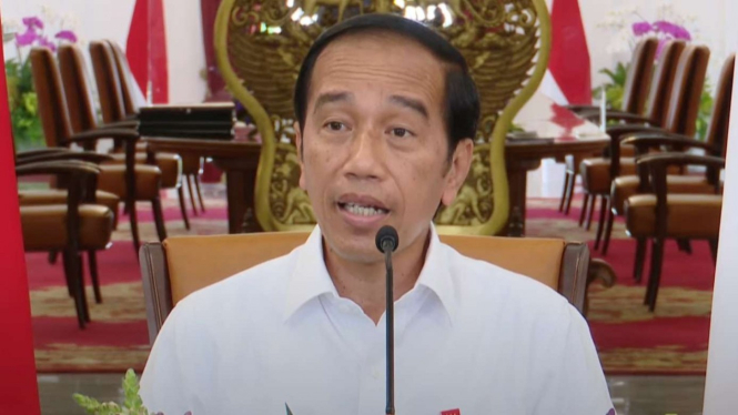 Presiden Jokowi umumkan kenaikan BBM.