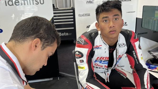 Pembalap Honda Team Asia, Mario Aji