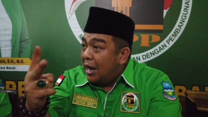 Ketua DPC PPP Kabupaten Garut, Yudi Nugraha Lasminingrat.