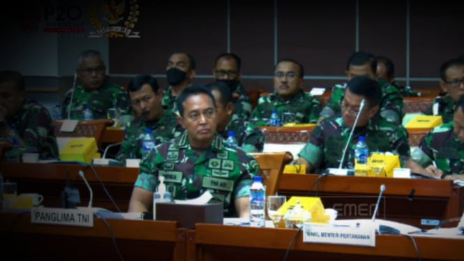 VIVA Militer: Rapat TNI dan Komisi I.