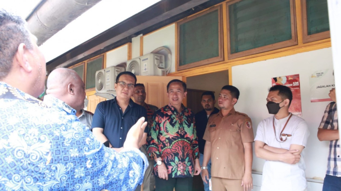 Pokja I Satgas Pengawalan DOB lakukan kunjungan awal ke Kabupaten Merauke. 