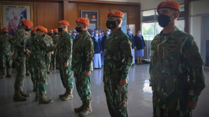 VIVA Militer: Serah terima jabatan pejabat Kopasgat TNI Angkatan Udara.