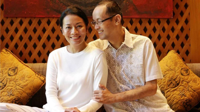 Dee Lestari dan Reza Gunawan