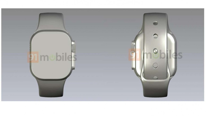Bocoran desain Apple Watch Pro.
