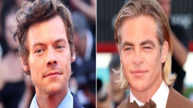 Harry Styles dan Chris Pine 