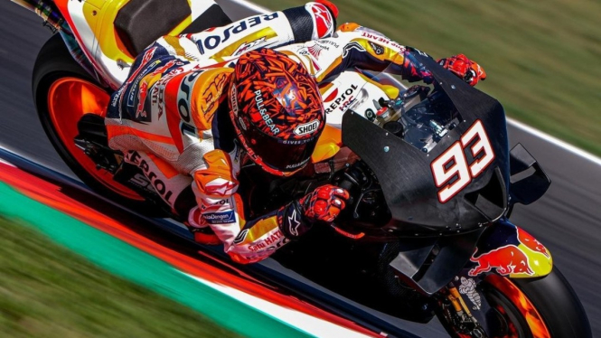 Fairing baru Marc Marquez