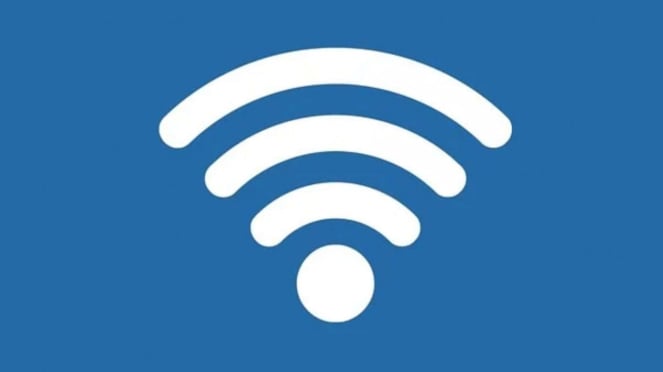 Ilustrasi jaringan WiFi.
