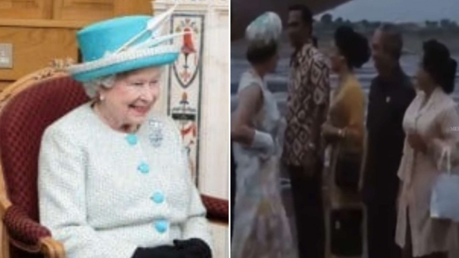 Momen Ratu Elizabeth berkunjung ke Jakarta