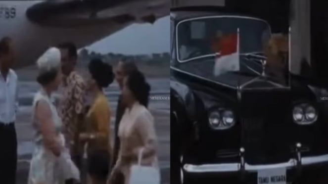 Beredar Video Ratu Elizabet II Berkunjung ke Jakarta