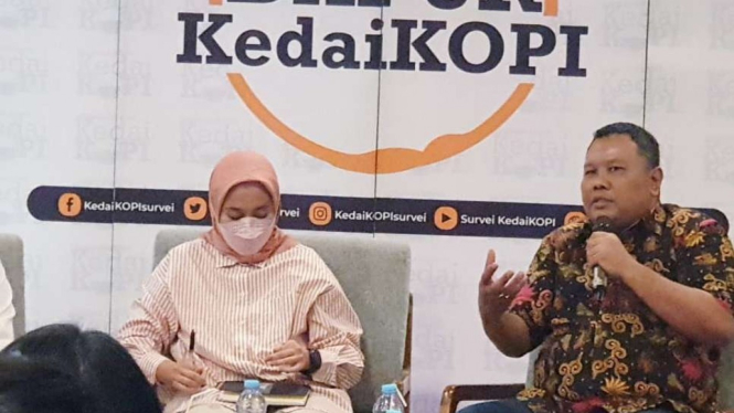 Hendri Satrio, Rilis Hasil Survei KedaiKOPI Terkait Capres 2024
