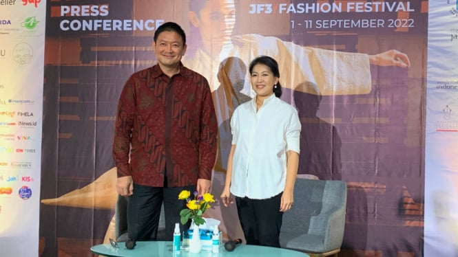 Konferensi pers JF3 Food Festival 2022